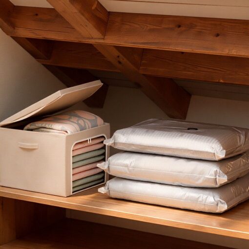 Elosung 56L Storage Bin & Vacuum Bag Set – image 5