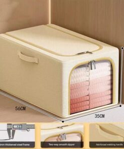 Elosung 56L Storage Bin & Vacuum Bag Set - Image 6