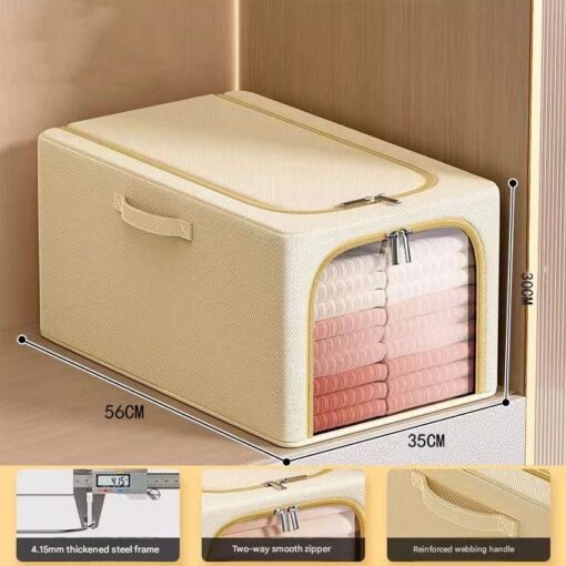 Elosung 56L Storage Bin & Vacuum Bag Set – image 6