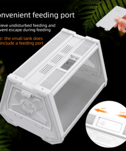 Elosung Desktop Reptile Terrarium with Double Doors - Image 3