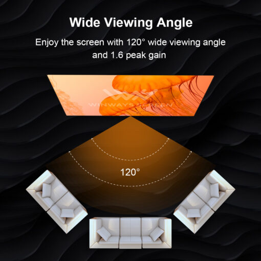 Winways 120 Inch ALR Fresnel Projector Screen – image 3