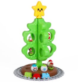 Jingle Jollys Toddler Christmas Tree with Train – image 1