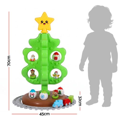 Jingle Jollys Toddler Christmas Tree with Train – image 2