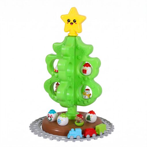 Jingle Jollys Toddler Christmas Tree with Train – image 3