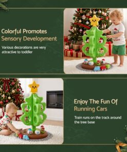 Jingle Jollys Toddler Christmas Tree with Train - Image 5