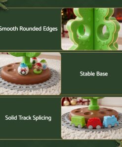Jingle Jollys Toddler Christmas Tree with Train - Image 7