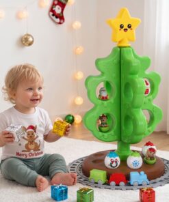 Jingle Jollys Toddler Christmas Tree with Train - Image 8